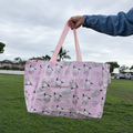 *Pink Dog Flower Design Shop Haven Mae Collab Foldie Tote Bag