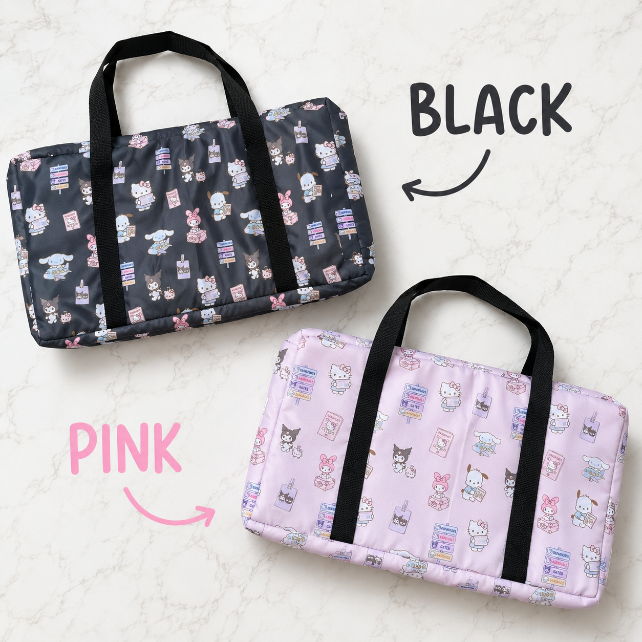 Travel Series Kawaii Friends Duffel Bag
