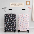 Travel Series Kawaii Friends Luggage Covers with Zipper