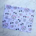 Pink Bunny at Magical Park Microfiber Towel