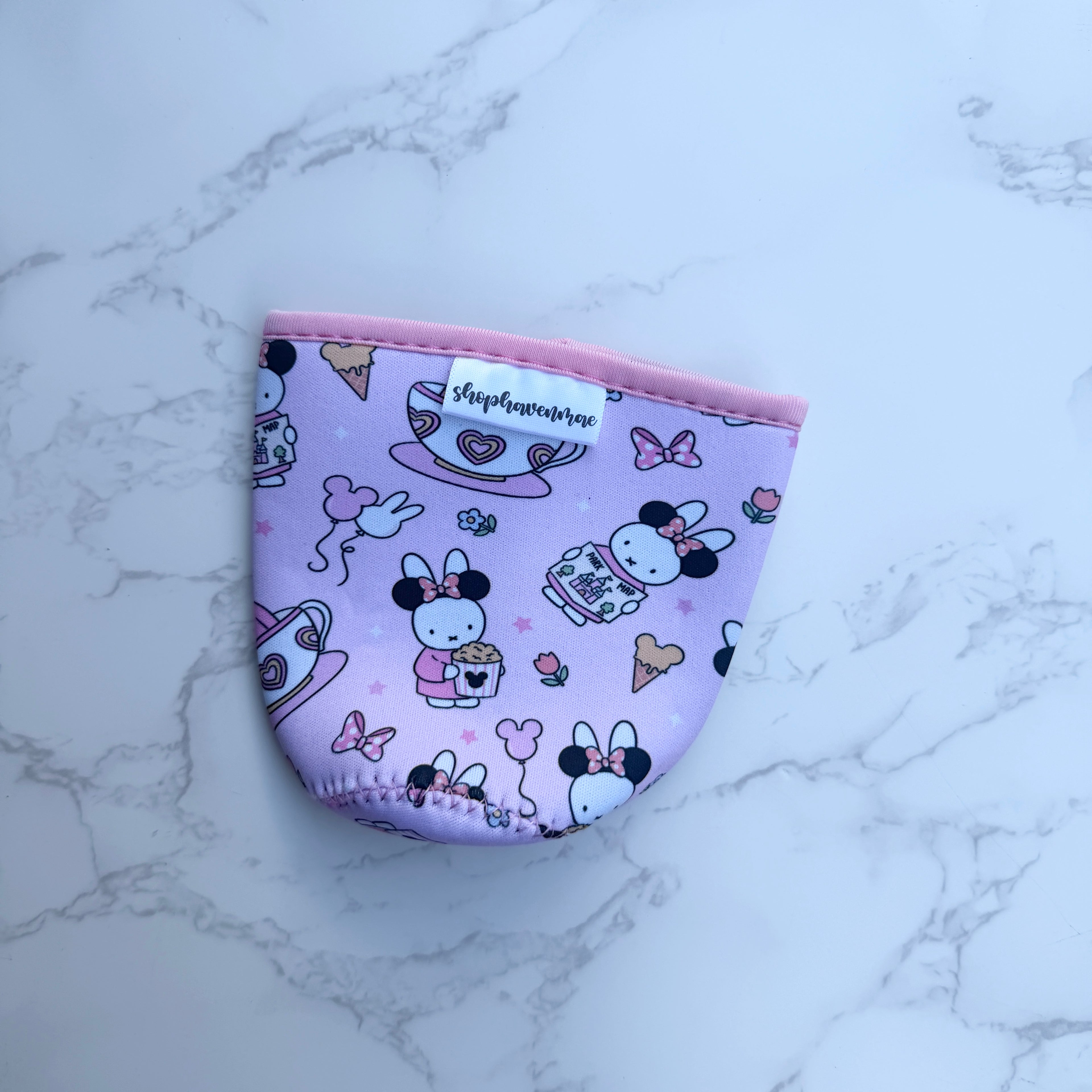 Pink Bunny at Magical Park Cup Sleeve