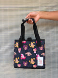 *Cup Carry Bags Black Kawaii Local Flowers Shop Haven Mae