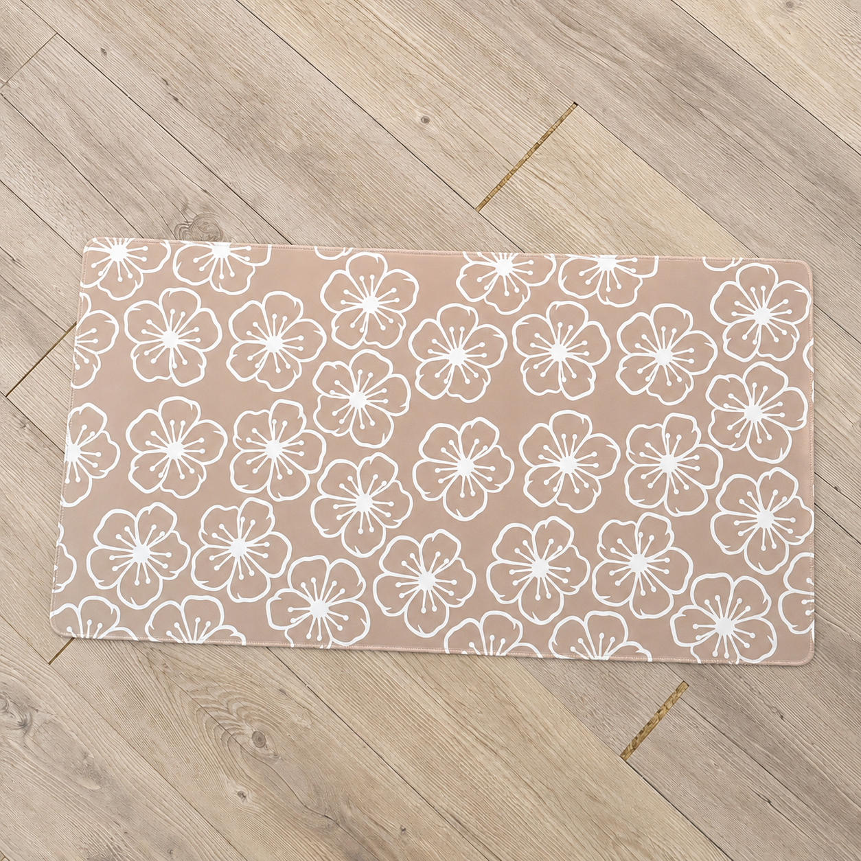 *Deskmat Brown Cherry Blossom Deskmat Shop Haven Mae