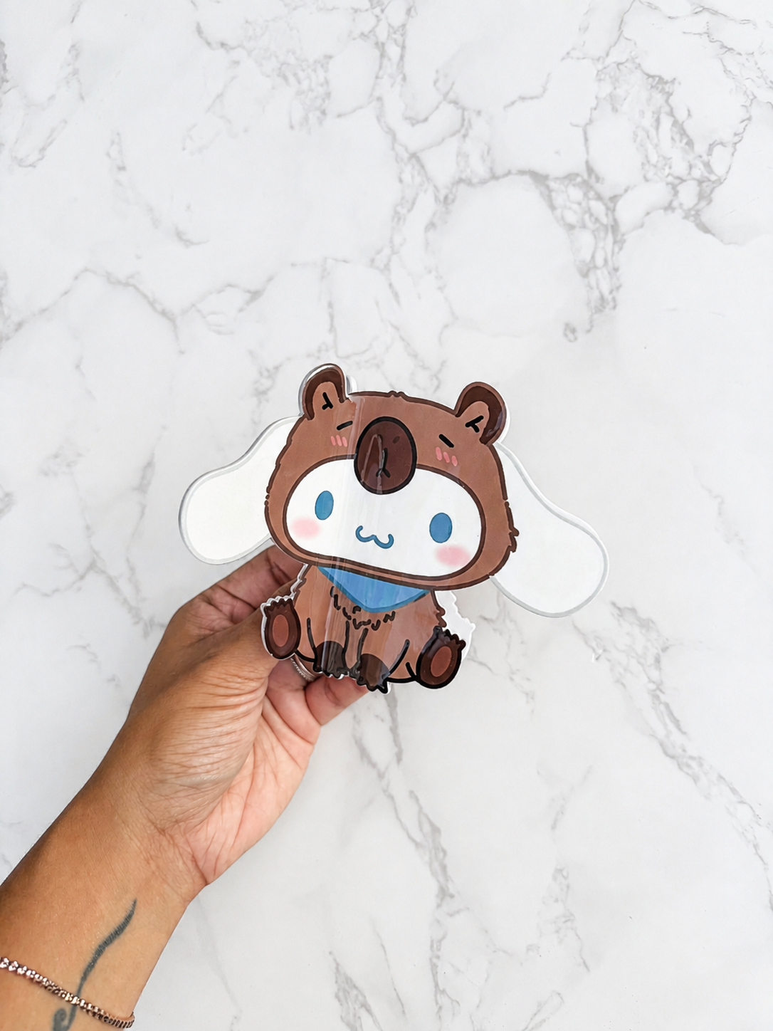 *Capyrio Cinnamoroll Tattedmum Collab Hair Clip