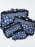 Travel Series Kawaii Friends Packing Compression Cubes