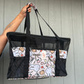 *Brown Bunny Collapsible Beach Bag Tote By Shop Haven Mae