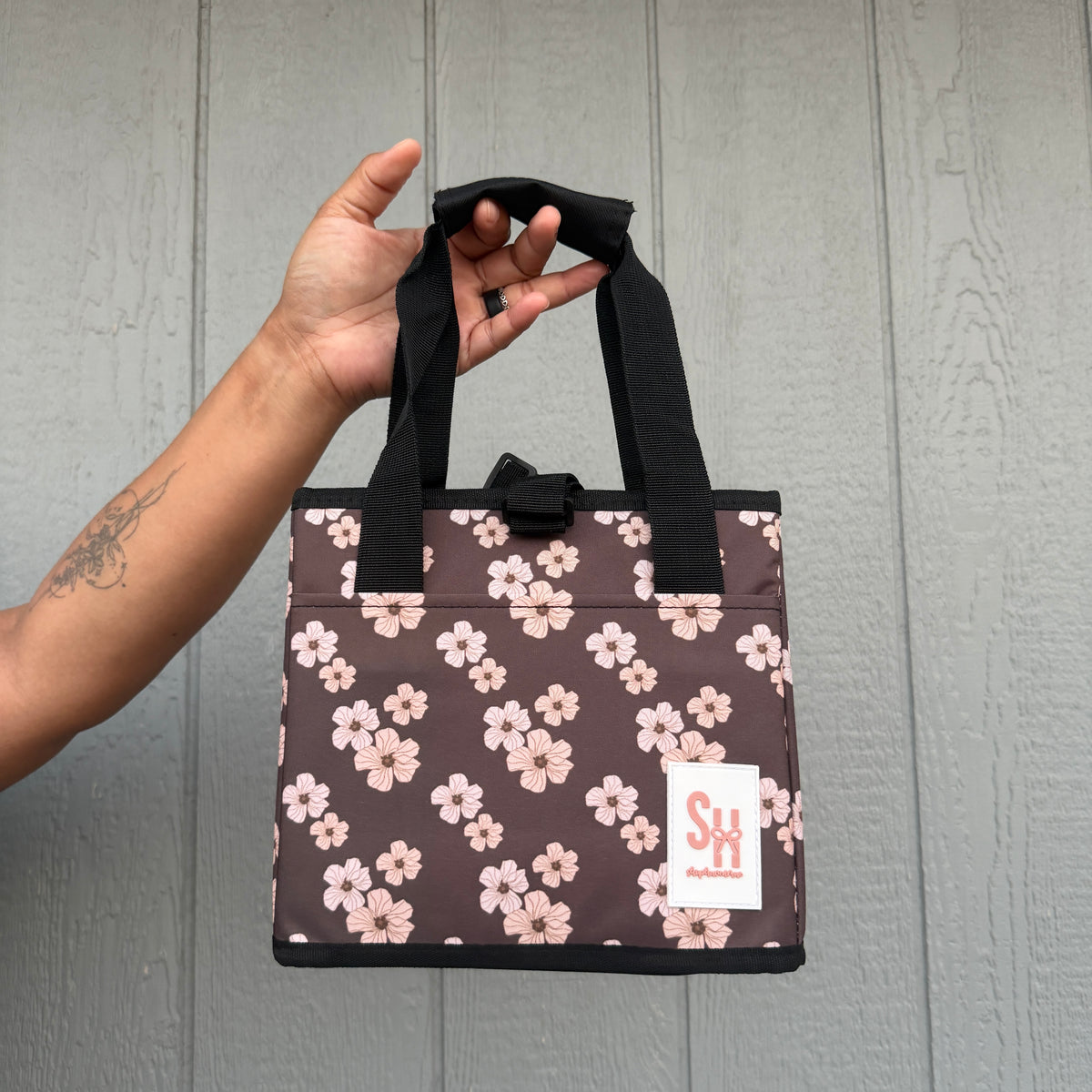 *Brown Hau Lovely Cup Carry Shop Haven Mae