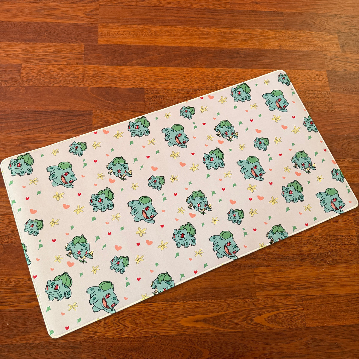 *Poke Monsters Green Bulb Deskmat