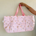 *Poke Monsters Pink Hearts Foldie Tote Bag