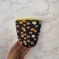 Yellow Puakenikeni LARGE Neoprene Material Coffee Cozies Coffee Cozy Cup Sleeve