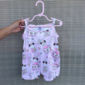 Pink Bunny at Magical Park One Piece Romper (Milk Silk) Baby Girl Clothes Shop Haven Mae Exclusive