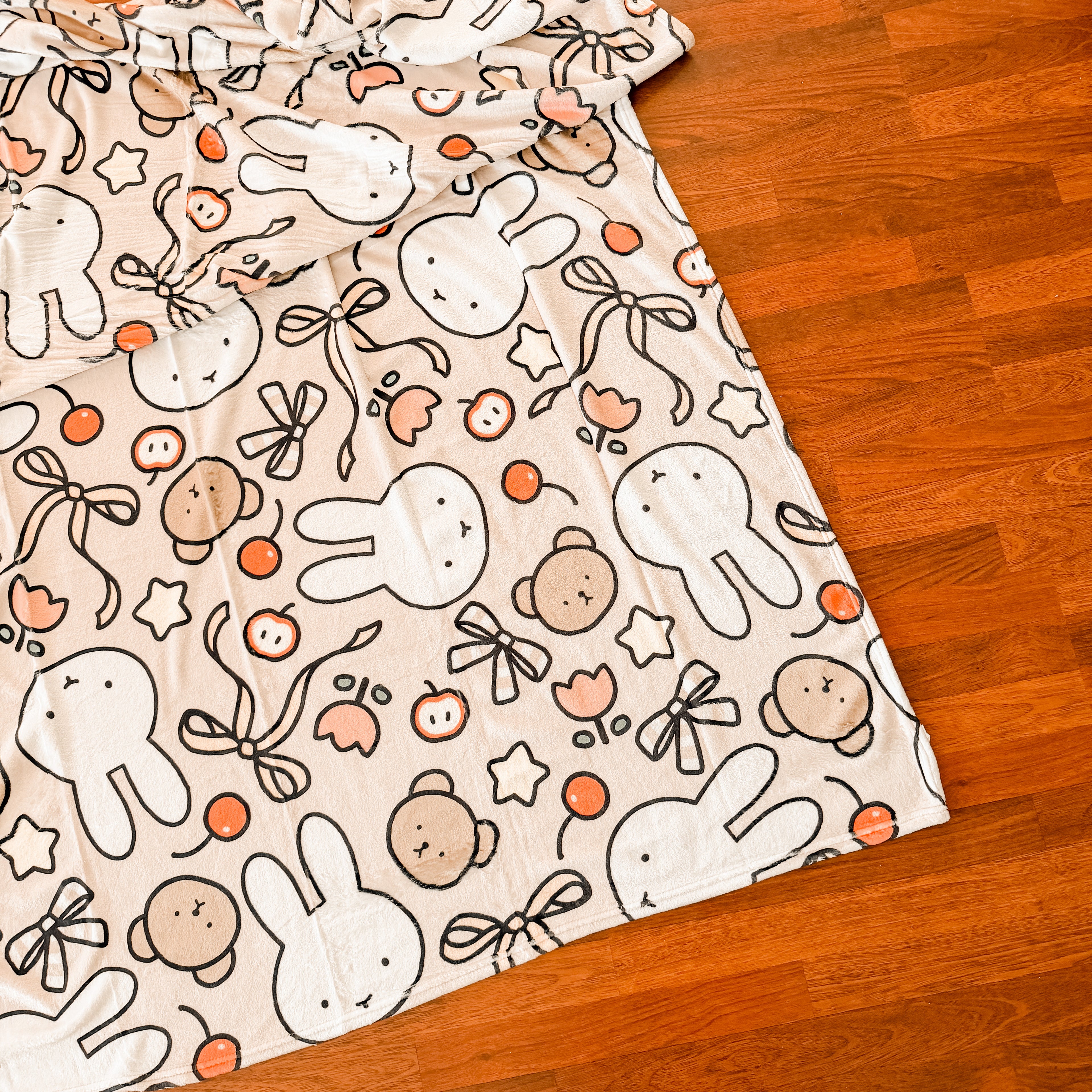 Brown Bunny 60"x80" Blanket