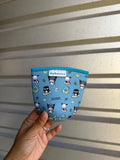 Blue Boy Kawaii & Friends Made With Neoprene Material Coffee Cozies Coffee Cozy Cup Sleeve