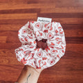 Red Magical Mouse Bows Magical Red Ears,Balloons & Bows Original Oversized Scrunchie by Shop Haven Mae