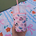 Magical Friends and Bows Iced Cold Cup Sleeve Made With Neoprene Material Coffee Cozies Coffee Cozy