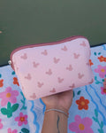 Dusty Mauve Magical Pink Makeup Pouch Neoprene Material | Shop Haven Mae Exclusive Item