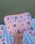 Kawaii Friends x Magical Bows Pink Makeup Pouch Neoprene Material | Shop Haven Mae Exclusive Item