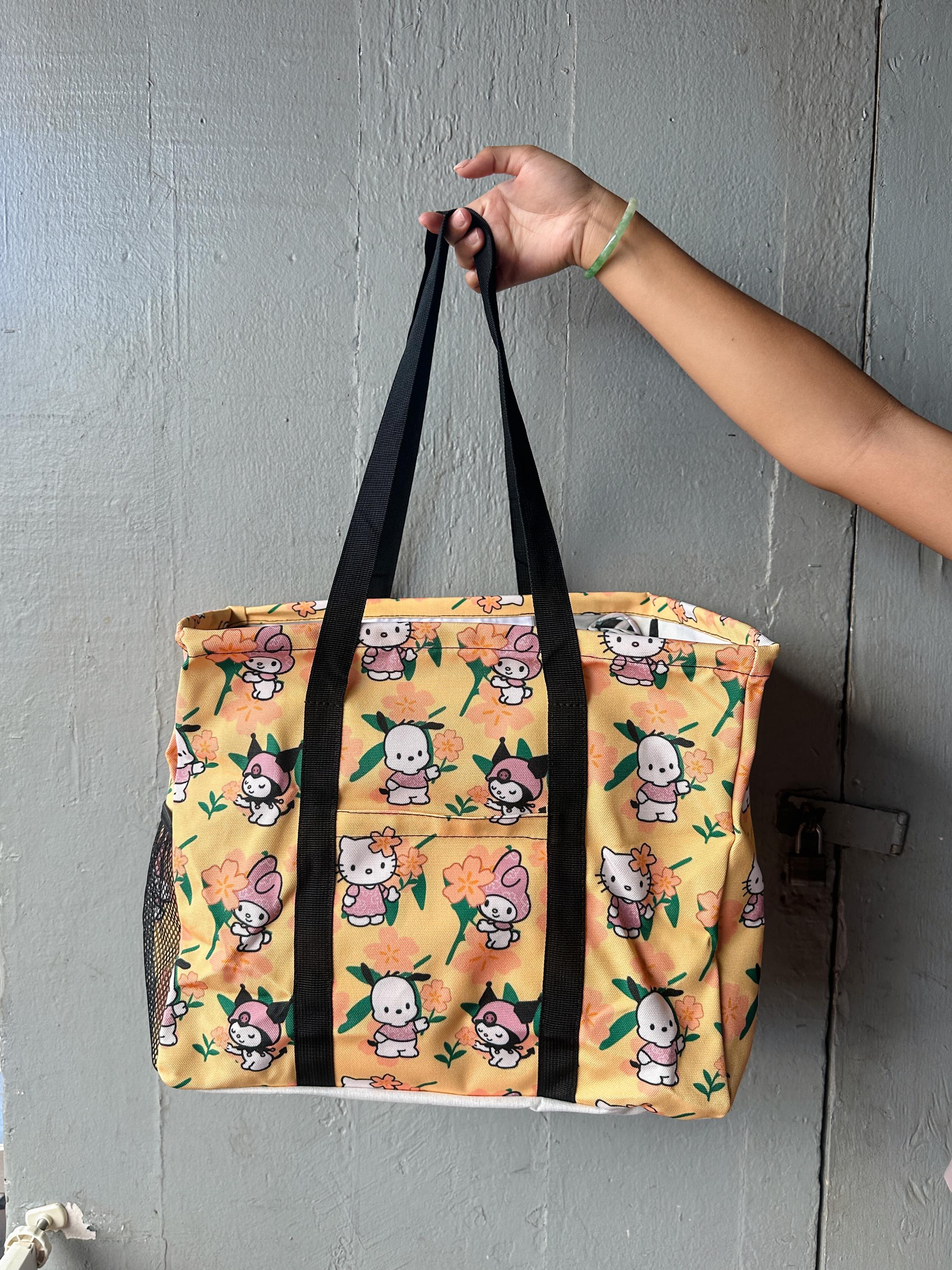 Summer Kawaii Friends Local Flower Mini Carry All Tote