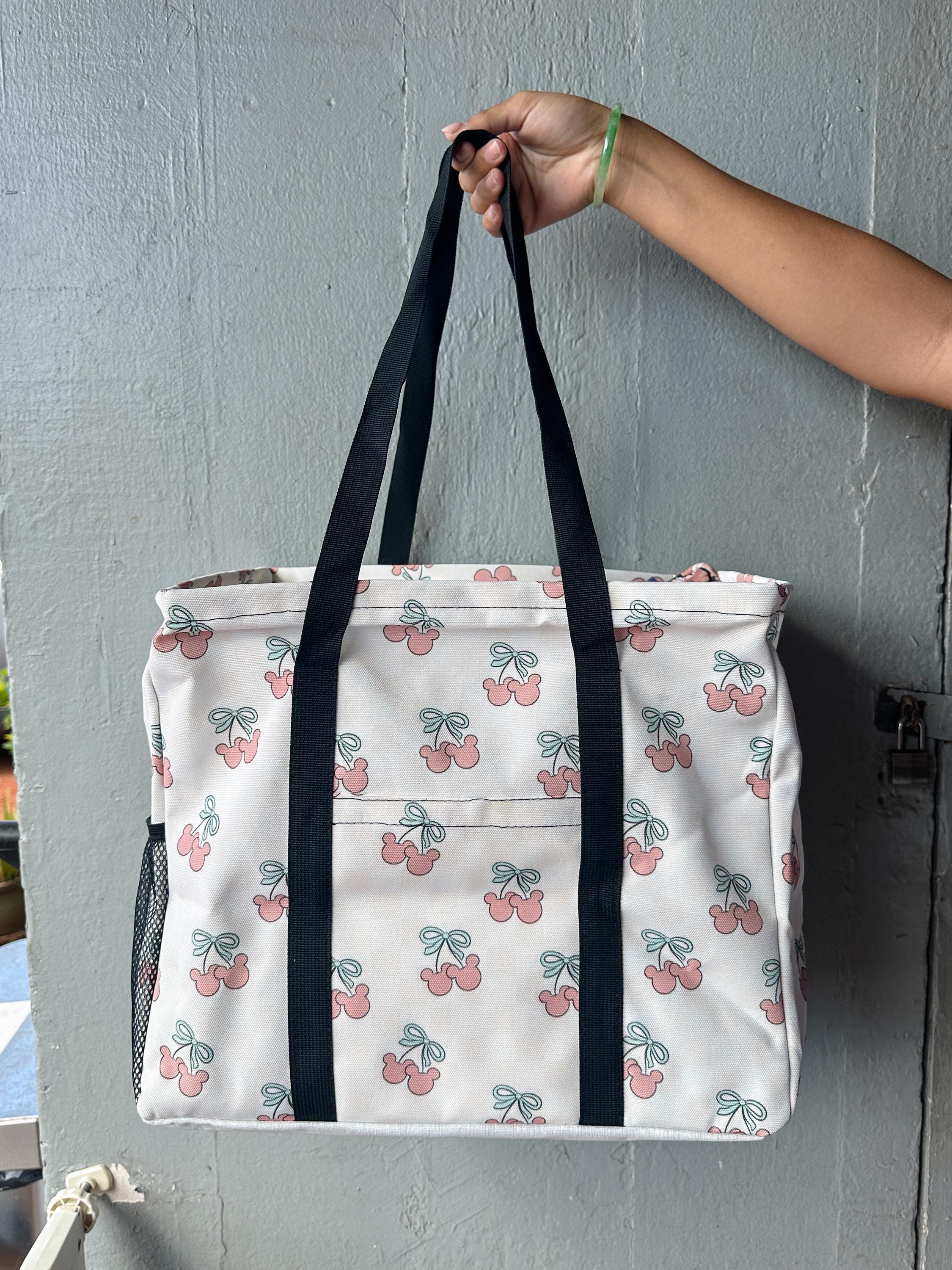 Magical Ear Cherry Minimal Mini Carry All Tote