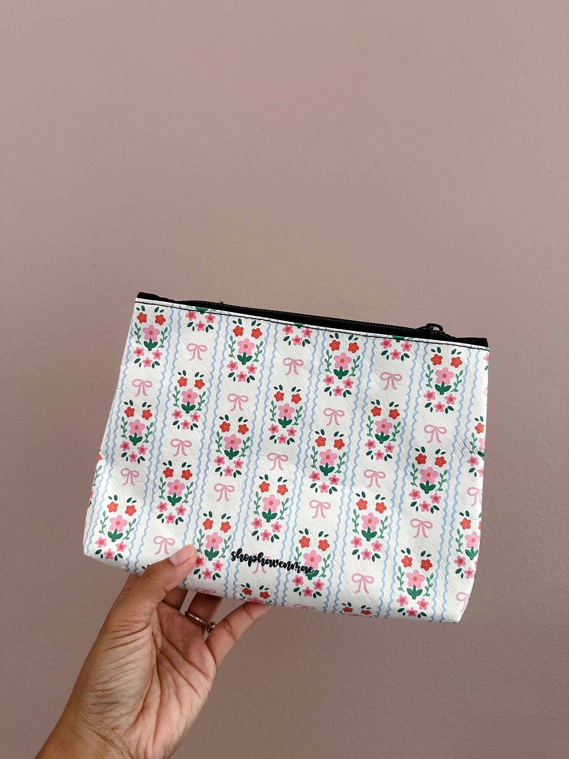 Summer Wildflower Small or Large Waterproof Pouch | Shop Haven Mae Exclusive Item