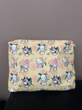 Large Pouch White Kawaii Friends Puakenkeni Tyvek Waterproof Splash Pouch by Shop Haven Mae