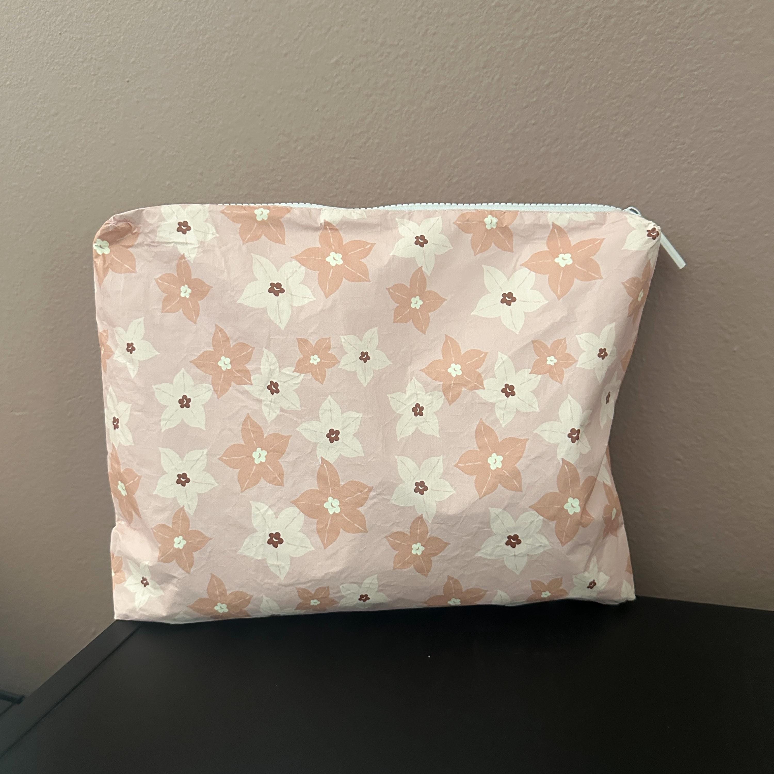Large Pouch Blush Musseanda Tyvek Waterproof Splash Pouch by Shop Haven Mae