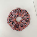 Dusty Pink Summer Florals Kawaii Friends Soft Material Original Oversized Scrunchie by Shop Haven Mae
