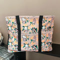 Dusty Pink Kawaii Friends Local Summer Floral Mini Carry All Tote