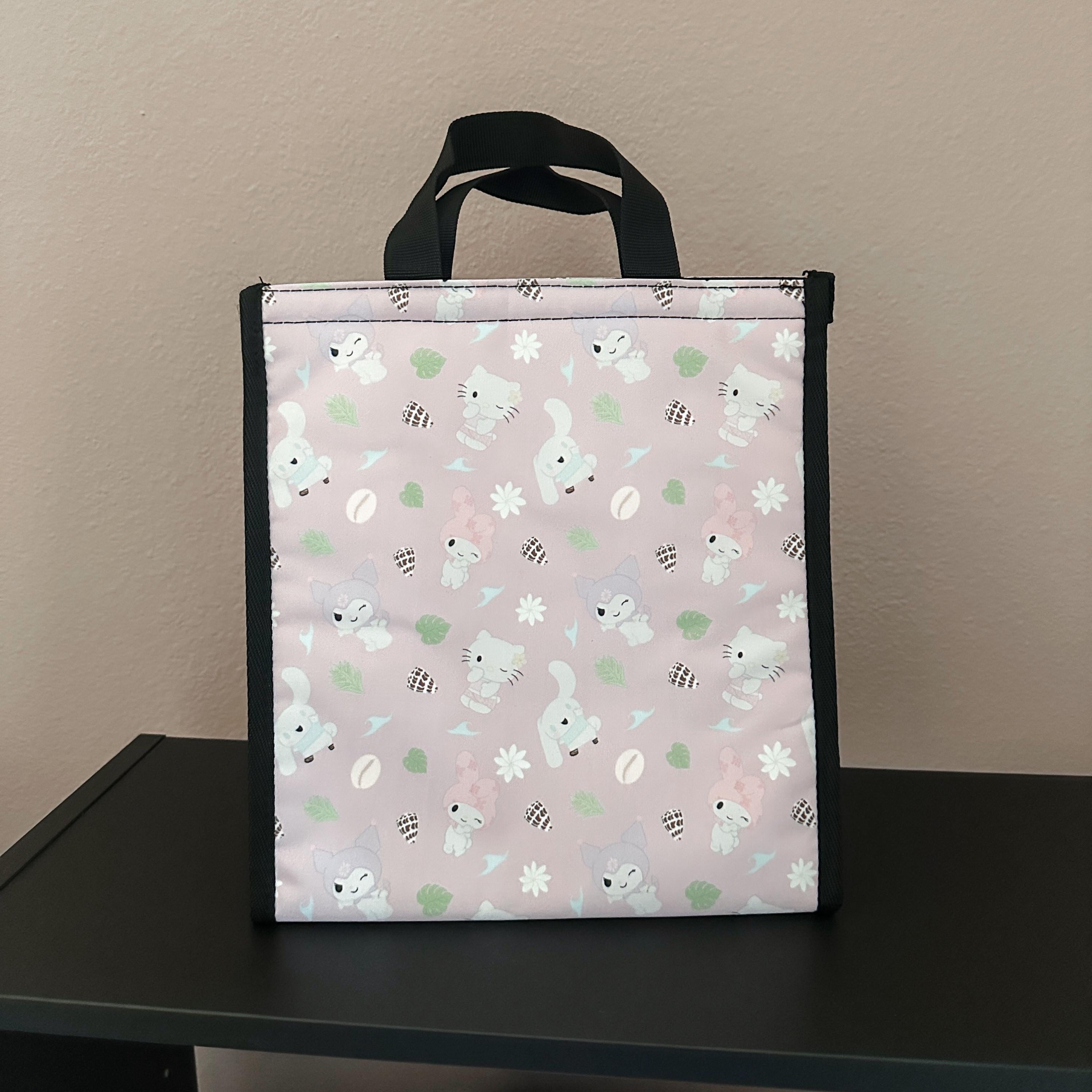 Purple Kawaii Local Friends Hebrew Shell Insulated Lunch Bags | Shop Haven Mae Exclusive Item