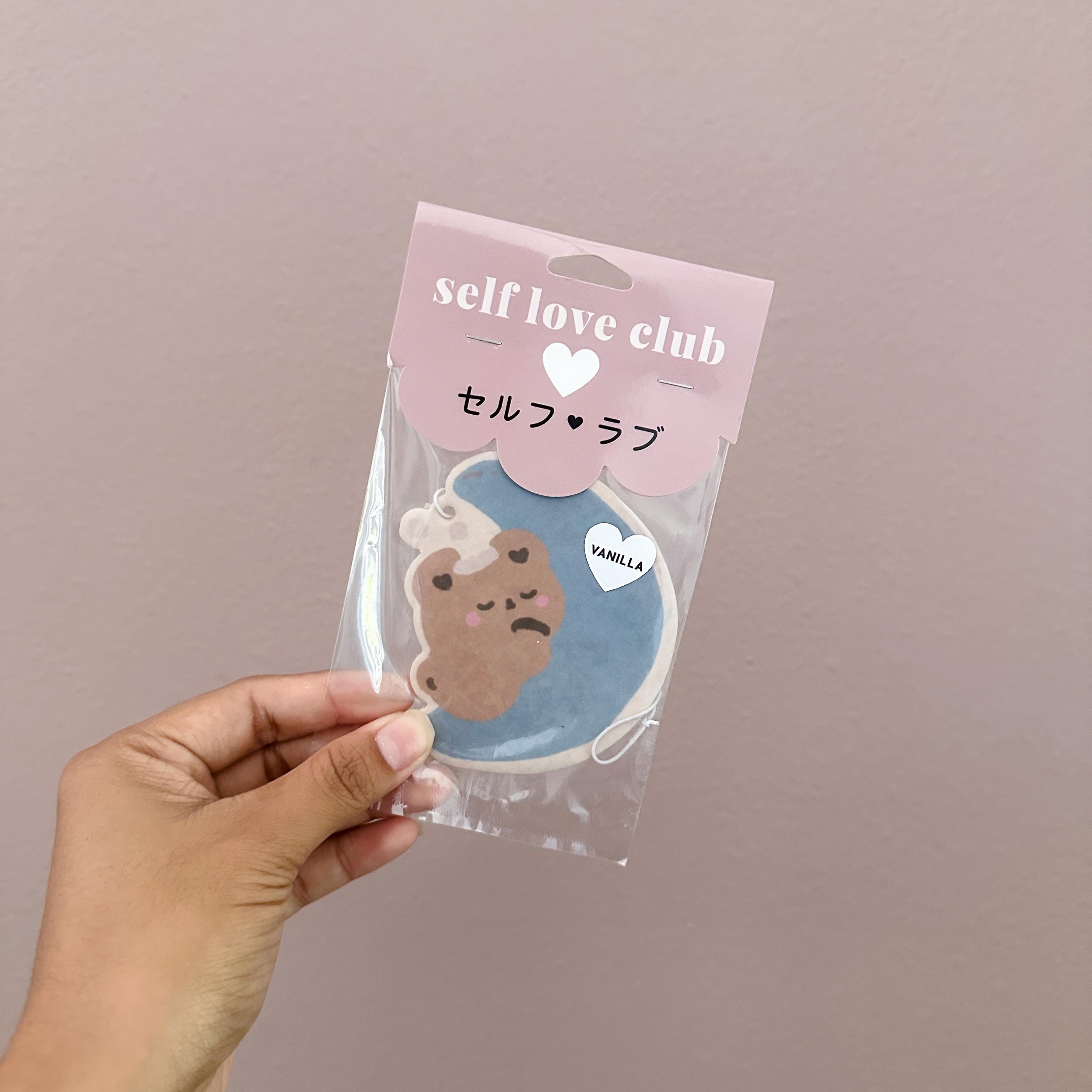 Hanging Car Air Freshener Bear Cloud Dreams Vanilla Scented Car Hanging Felt Air Fresheners Exclusive Design | Shop Haven Mae