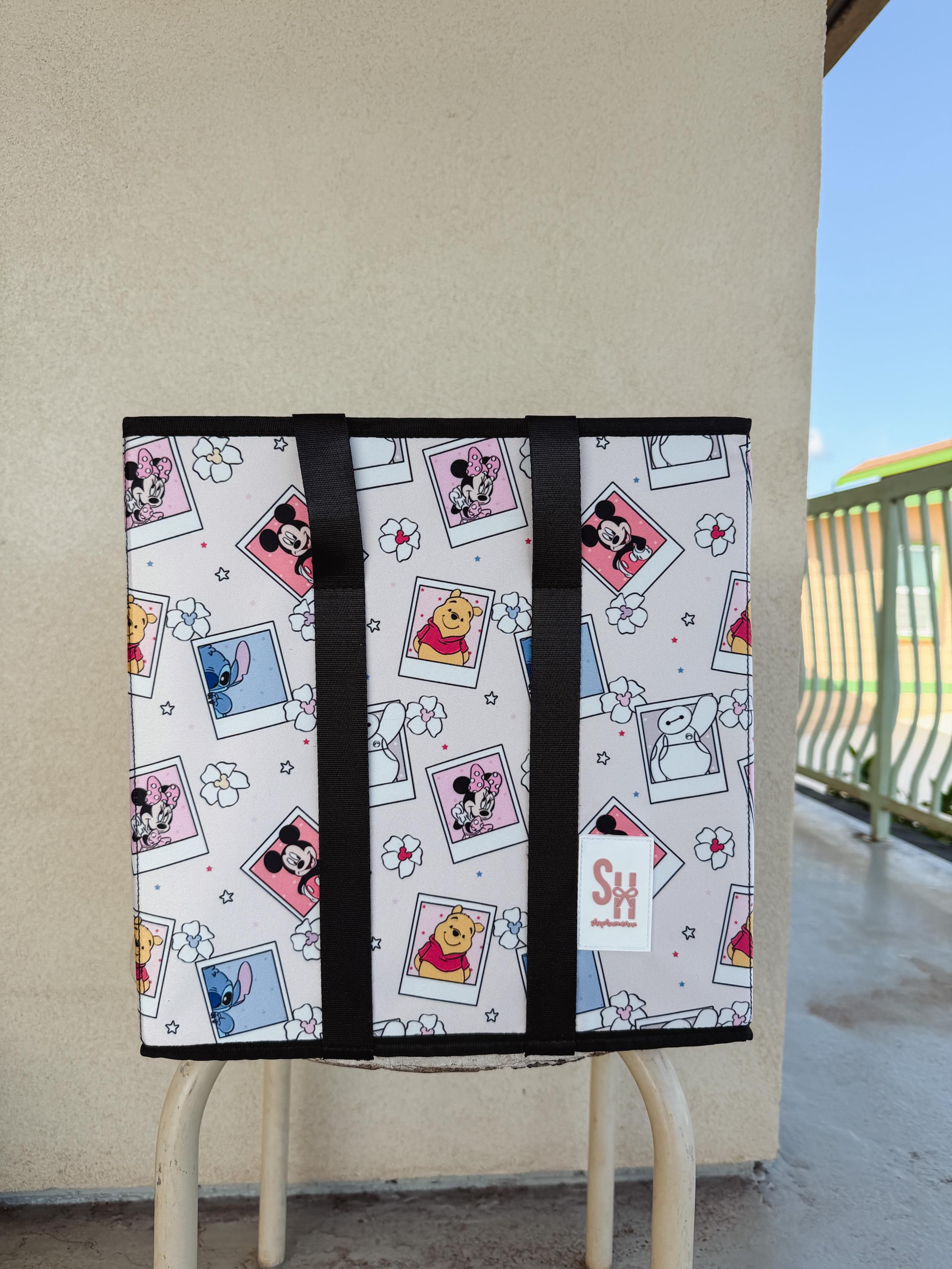 Magical Magical Friends Polaroid 13" Cube Storage / Cube Bag with Sturdy Base By Shop Haven Mae