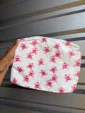 Large Pouch Pink Orchid Tyvek Waterproof Splash Pouch by Shop Haven Mae