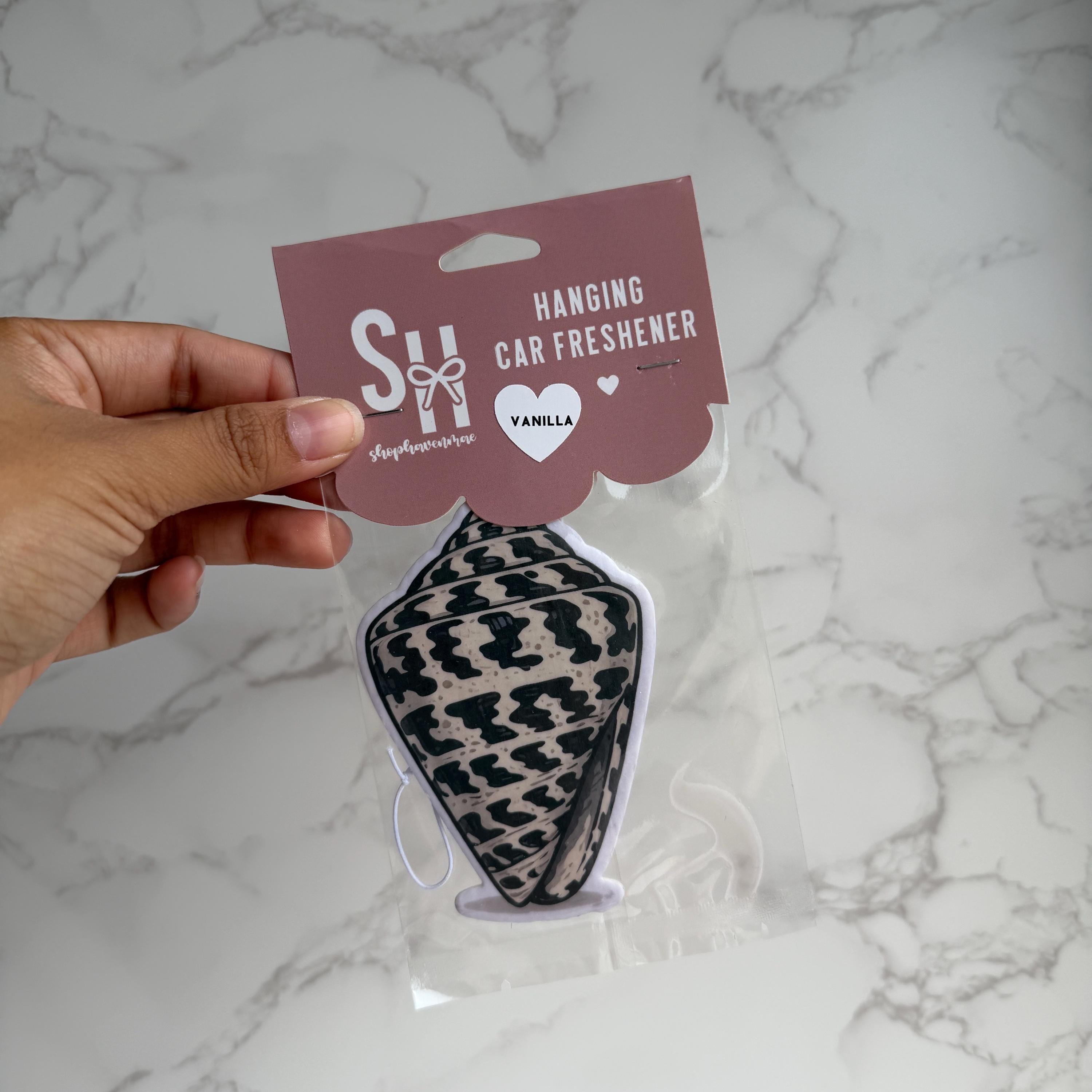 Hanging Car Air Freshener Hebrew Cone (Vanilla) Scented Car Hanging Felt Air Fresheners Exclusive Design | Shop Haven Mae