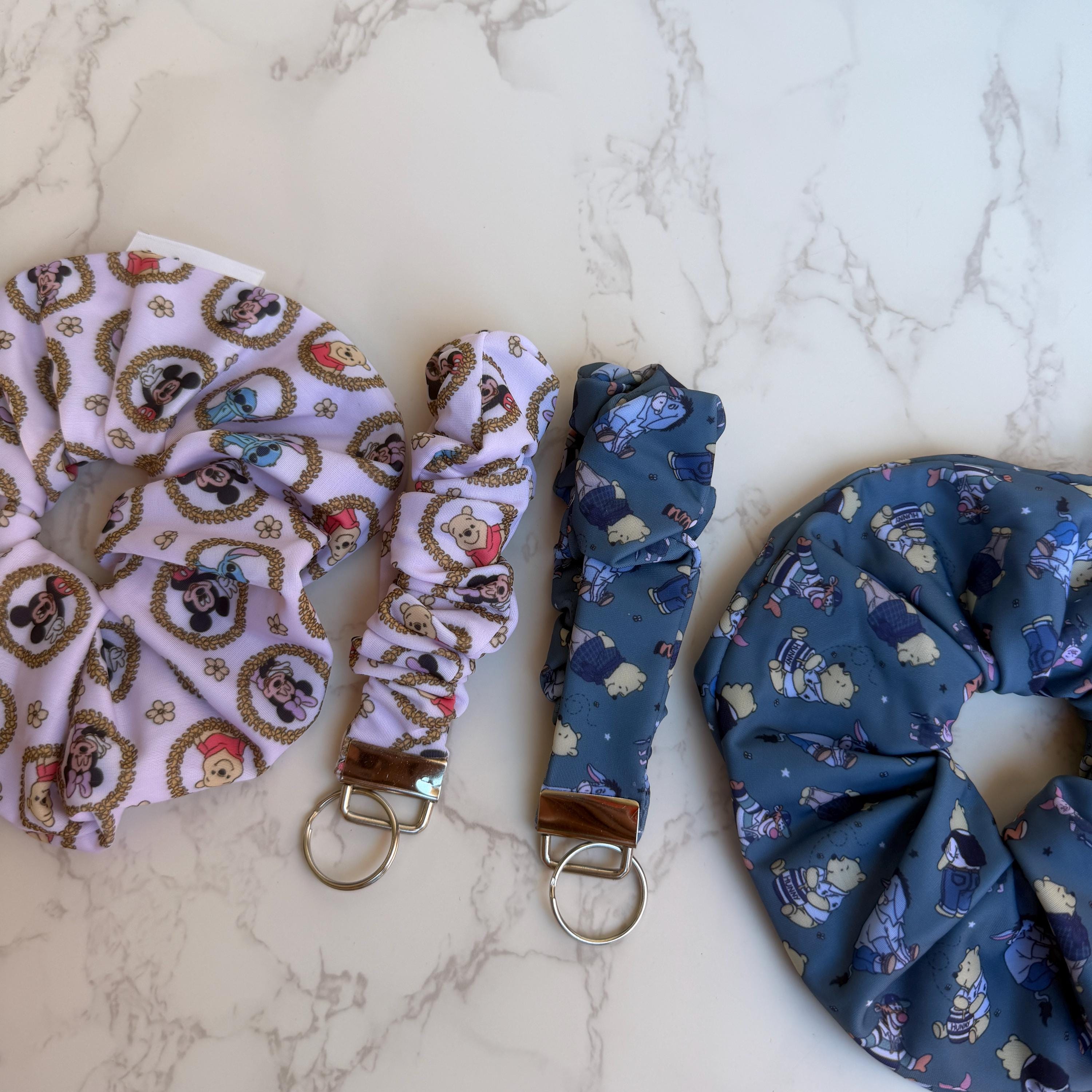 Magical Scrunchies Puakenikeni / Polo Bear & Friends Soft Material Original Oversized Scrunchie by Shop Haven Mae