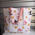 Kawaii Friends White Puakenikeni Foldie Bag