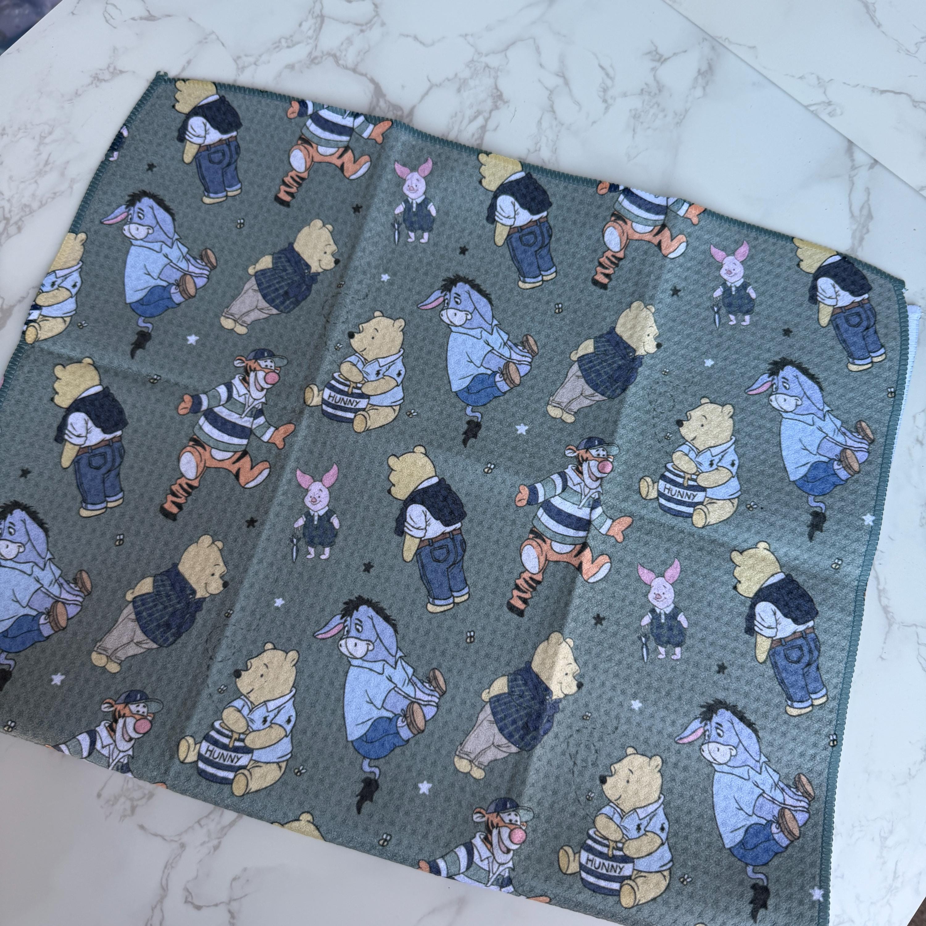 Magical Polo Bear + Friends Microfiber Kitchen Towel Cute Decoration Shop Haven Mae