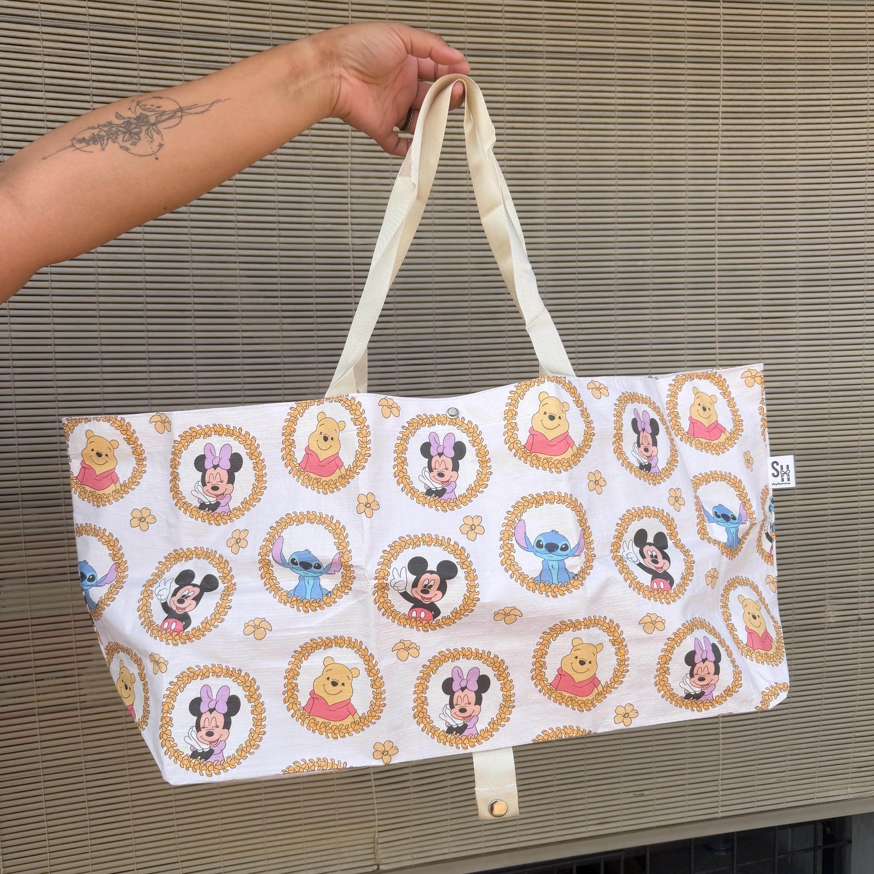 Magical Friends Puakenikeni Flower Lei Shop Haven Mae Collab Foldie Tote Bag