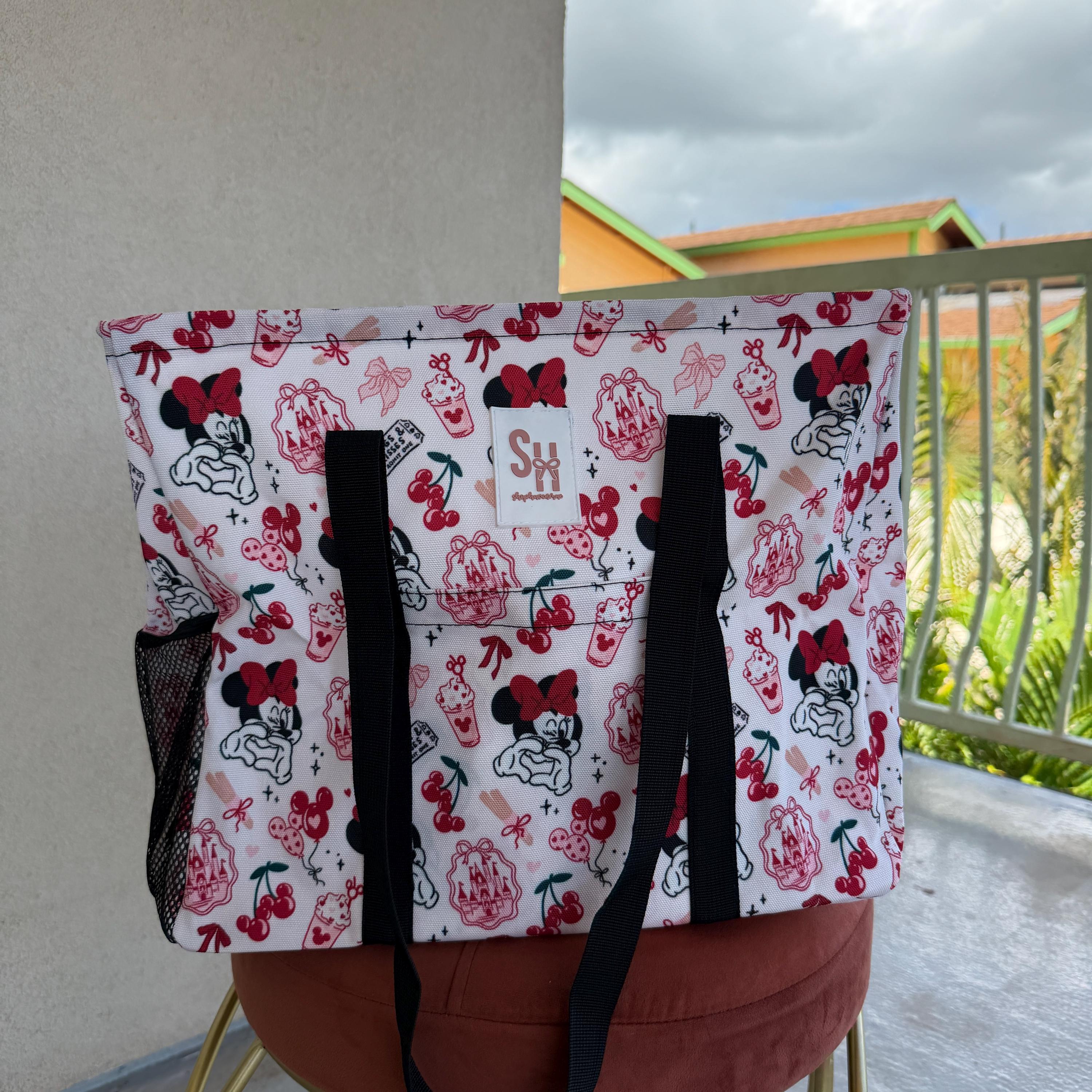 Red Magical Mouse Bows Magical Girl Red Hearts Sweetheart Mini Carry All Tote Shop Haven Mae