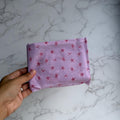 Pink Cherry Blossom Reusable Grocery Folding Bags