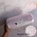 Purple Kawaii Local Friends Hebrew Shell 60"x80" Blanket By Shop Haven Mae