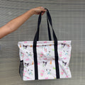 Matcha x Kawaii Friends Sippin Pretty Collab Print Carry All Tote Bag