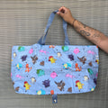 Poke Monsters Blue Derpy Foldie Bag Shop Haven Mae Tote Bag