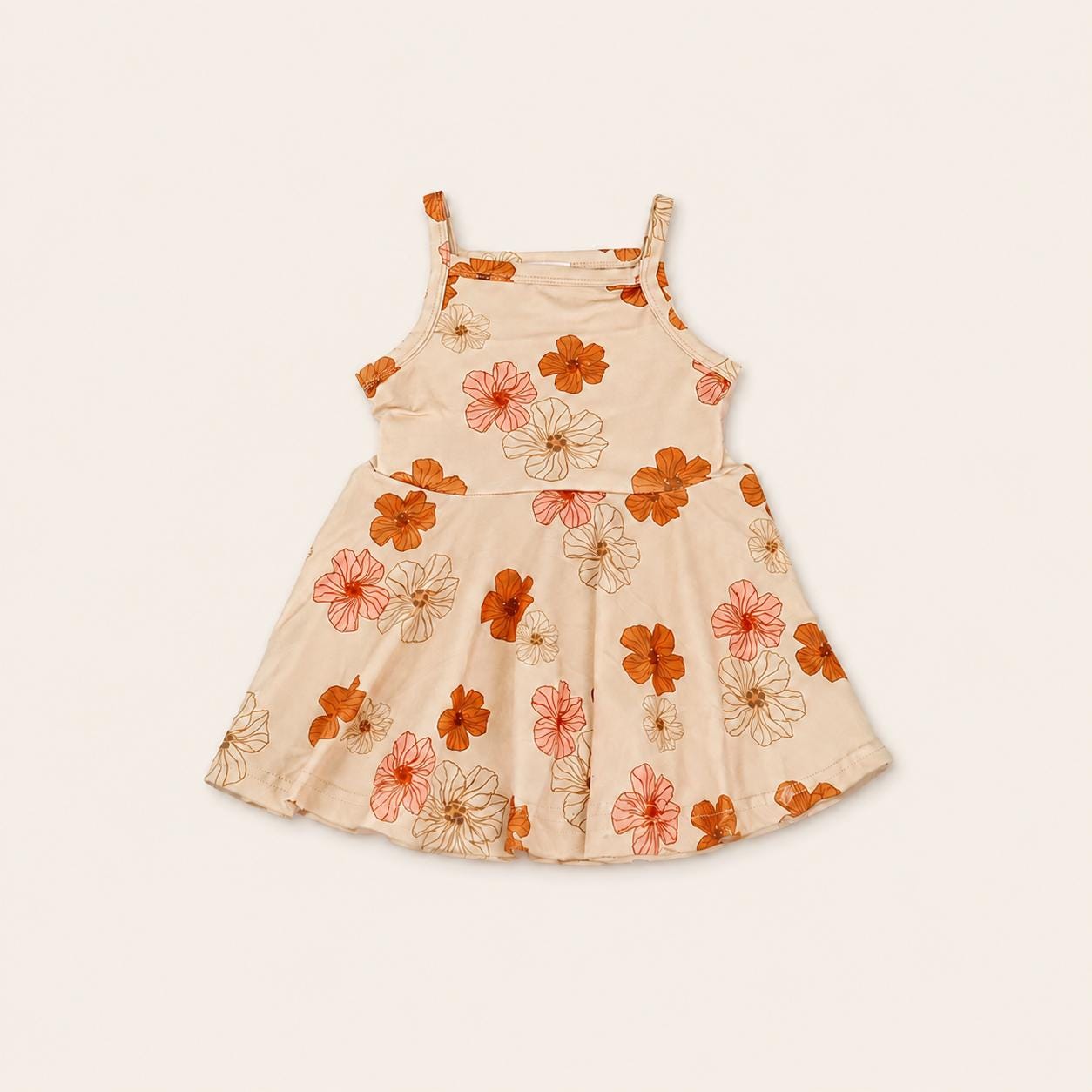 Cream Hau Lovely Tanktop Dress Milk Silk Baby Girl Clothes Shop Haven Mae Exclusive