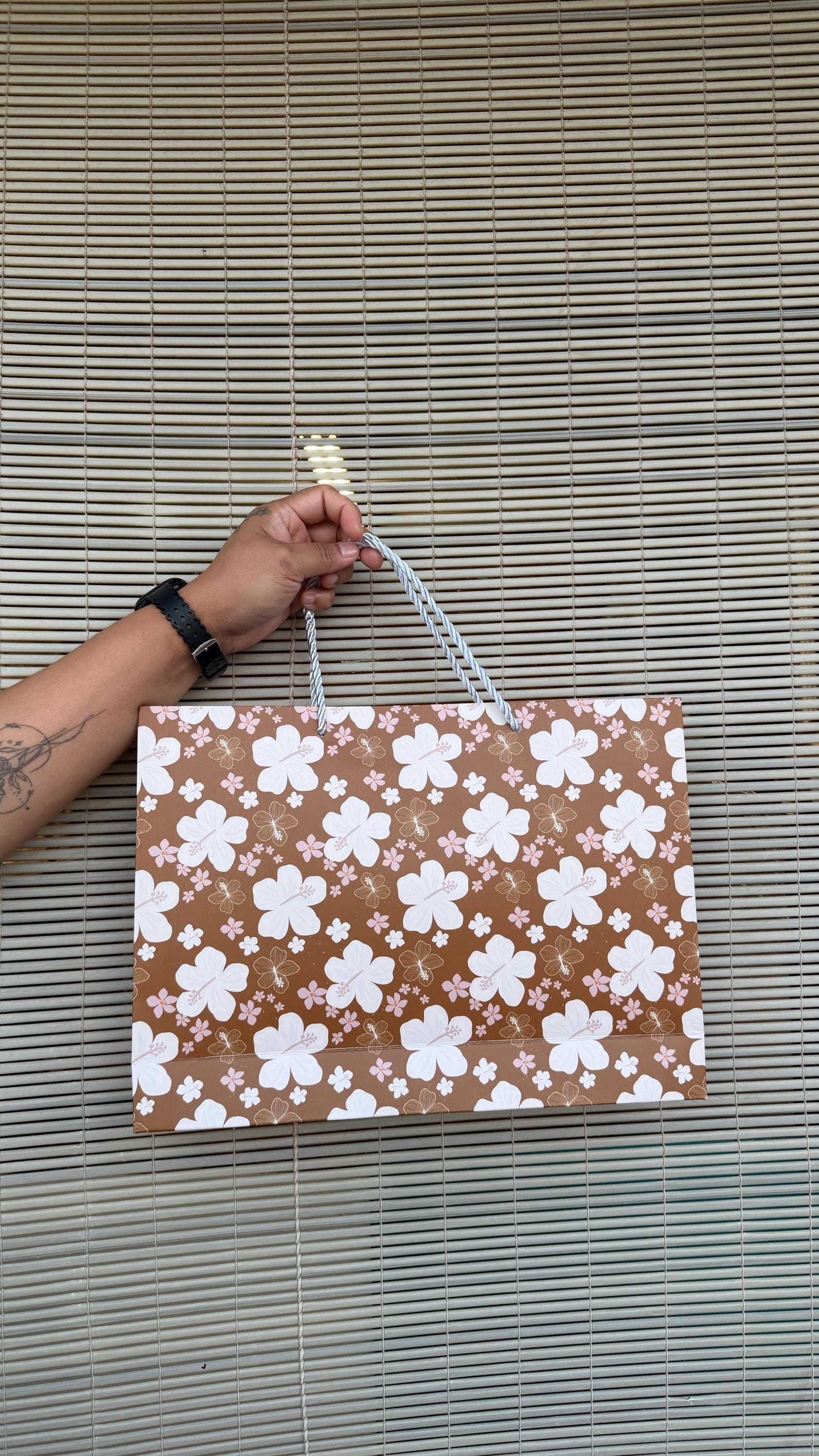 Mandini Made x Mini Market Collective Large Pua Daydream Paper Gift Thick Bag | Shop Haven Mae Exclusive Item